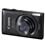Câmera Digital Canon PowerShot ELPH 300 Preta c/ 12,1MP, LCD 2,7”, Zoom Óptico 5x, Vídeos Full HD, Estabilizador de imagem, Detector de Face e Sorriso
