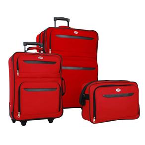 Conjunto de Malas American Tourister By Samsonite Classy com 3 Peças - Vermelho