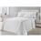 Colcha Matelassê Solteiro com Fronha Plumasul Royal Comfort 233 Fios - Branca