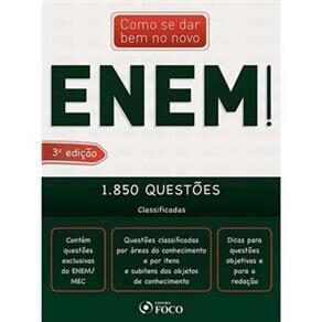 Livro - Como se Dar Bem no Novo ENEM! 1.850 Questões