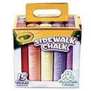 Kit Giz de Cera Crayola Chalk Sidewalk 51-8015 ...