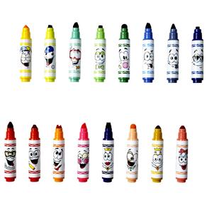 Mini Canetinha Hidrográfica Crayola Pip-Squeaks Lavável 58-8709 - 16 Cores