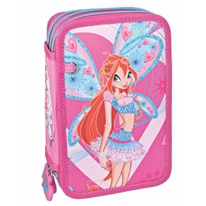Estojo Choice Bag Winx Asas WXAC305 - Rosa