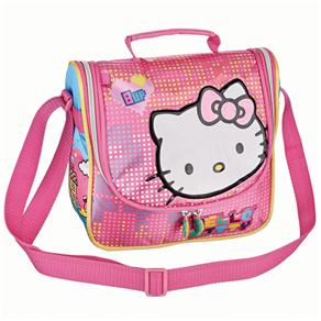 Lancheira Choice Bag Hello Kitty Pixel HKPX304 - Rosa