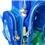 Mochila Pacific Peixonauta Mundo das Águas 918A05 - Azul 
