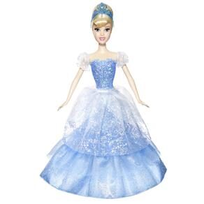 Princesas Disney Mattel Vestidos Mágicos - Cinderela W1136/W1137 