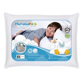 Travesseiro Infantil Penas e Plumas de Ganso Plumasul - 50% penas e 50% plumas de ganso