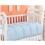 Edredom Infantil Penas de Ganso Plumasul 233 Fios - Azul 100 x 140 cm