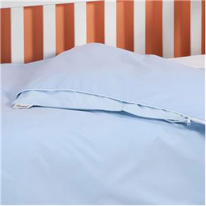Capa para Edredom Infantil com Zíper Plumasul 233 Fios - Azul 100 x 140 cm