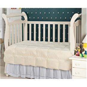 Edredom Infantil Fibras Siliconizadas Plumasul 233 Fios - Bege 120 x 140 cm