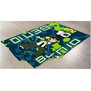 Cobertor Solteiro Corttex Casa Polar Ben 10