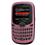 Celular Desbloqueado Alcatel OT255 Pink c/ Rádio FM, Viva Voz, QWERTY, Dual Chip e Fone de Ouvido + Chip Único Claro Pré-Pago