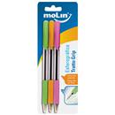 Caneta Molin Tratto 0.7 mm 1258 - Blister com 3...