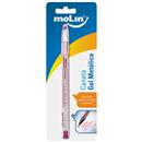 Caneta Molin Gel Metálica 3145 - Rosa