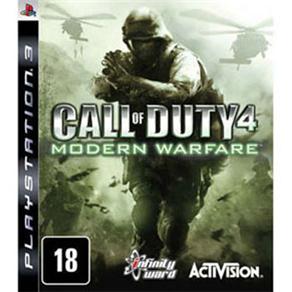 Jogo Call of Duty 4: Modern Warfare – PS3
