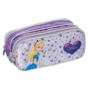 Estojo Duplo Pacific Alice Glamour 903A14 - Lilás 
