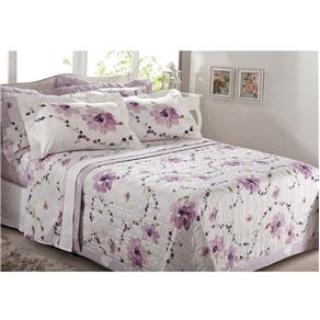 Jogo de cama King Corttex Casa 200 Fios - Lilás