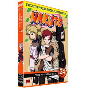 DVD - Naruto: Entre a Escuridão e a Luz - Volume 24