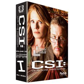 DVD - Box CSI: 8ª Temporada - Volume 3