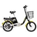 Bicicleta Elétrica Aro 18 Blitz E-Club - Preta