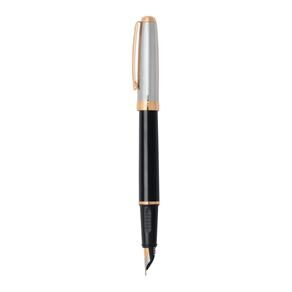 Caneta Tinteiro Sheaffer Prelude Laca Paládio GT Negra