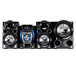 Mini System LG MCT806 X-Metal c/ MP3, Entrada USB, Ripping e Dock p/ iPod - 810 W RMS