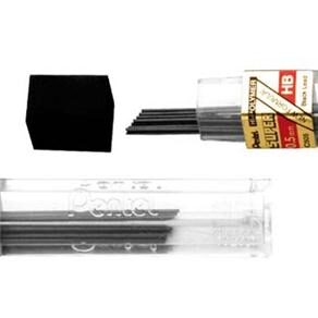 Grafite Pentel Minas 05 mm com 2 Caixas SM/C505-HB