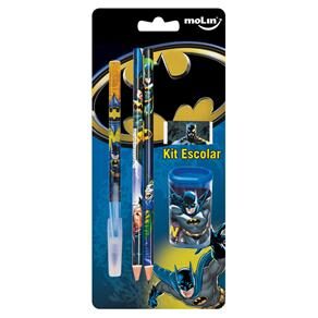 Kit Escolar Batman Molin 5160 - 5 Unidades