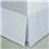 Saia para Cama Box Queen Kacyumara - Branca