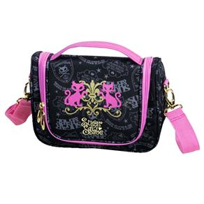 Necessaire Dermiwil Sugar e Babe 10587 Feminina - Preto/Rosa