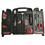 Kit de Alarme Vetti Instale Fácil s/ Fio VS-100 Standard c/ Sirene, Câmera Falsa e Controle Remoto + Maleta de Ferramentas Intech Machine - 129 Peças 