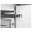 Balcão Colormaq Class Slim BT2P4GP com 2 Portas e 4 Gavetas - Branco/Preto