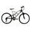 Bicicleta Aro 26 Mormaii com 21 Marchas e Full Suspension - Preta/Prata