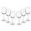Conjunto de Taças Oxford Chardonnay  para Vinho em Cristal 510ml - 6 Peças