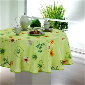 Toalha de Mesa Redonda Döhler Clean Athenas Eva 160 cm