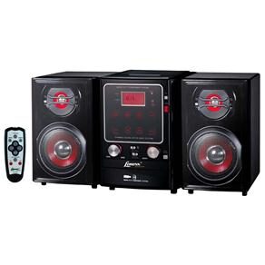 Micro System Lenoxx Premium MC-2500 c/ Entrada USB, Slot para Cartão SD e Docking - 7 W