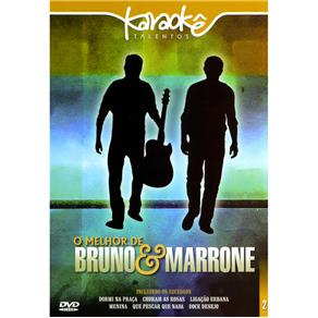 DVD - Karaokê Talentos: O Melhor de Bruno & Marrone
