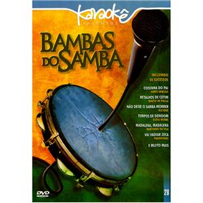 DVD - Karaokê Talentos: Bambas do Samba
