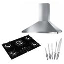 Cooktop a Gás 5 Bocas Brastemp Ative! Four Crow...