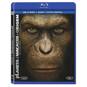 Blu-Ray + DVD / Cópia Digital - Planeta dos Macacos: A Origem - 2 Discos