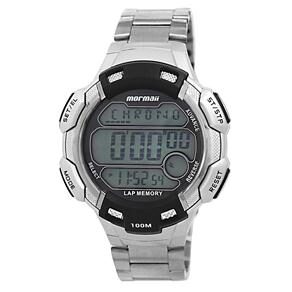 Relógio Masculino Digital Mormaii Action CQA/8P - Prata