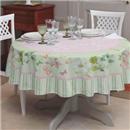 Toalha de Mesa Redonda Lepper Alice 175 cm