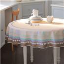 Toalha de Mesa Redonda Lepper Leila 155 cm
