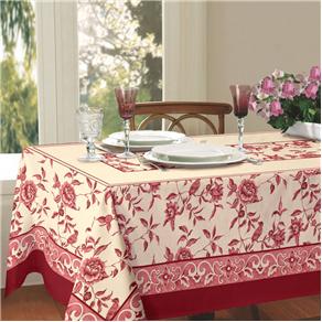 Toalha de Mesa Retangular Lepper Village 155x250 cm