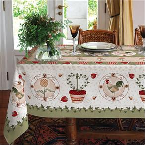 Toalha de Mesa Quadrada Lepper Flavia 140x140 cm
