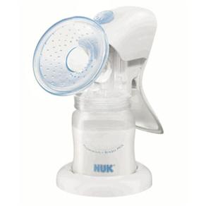 Bomba de Leite Manual Nuk Sensitive - Branco/Azul