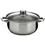 Conjunto de Panelas Richwell com Tampa de Vidro + Tigela em Aço Inox - 7 Peças