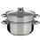 Conjunto de Panelas Richwell com Tampa de Vidro + Tigela em Aço Inox - 7 Peças