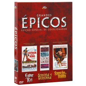 DVD - Grandes Épicos - Edição Especial Colecionador - 3 Discos