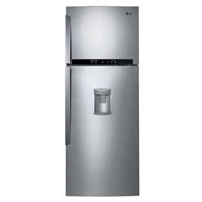 Refrigerador LG Frost Free Duplex Inspiration GR-S507GSP com Dispenser de Água 441 L - Inox